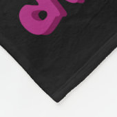 Elephant What Did You Just Say? フリースブランケット (角)