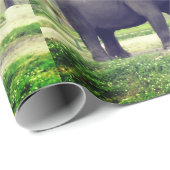 Elephant Wild One Birthday Pattern Art ラッピングペーパー (ロールコーナー)