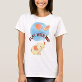 elephant with balloon tシャツ (正面)
