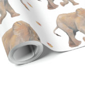 Elephant with cupcakes XL gift wrap ラッピングペーパー (ロールコーナー)