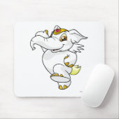 Elephanteの白 マウスパッド (マウス)