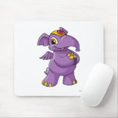 Elephanteの紫色 マウスパッド (マウス)