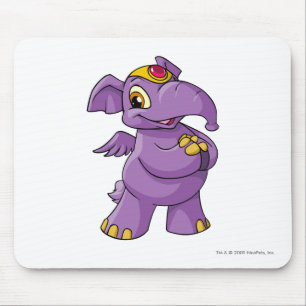 Elephanteの紫色 マウスパッド