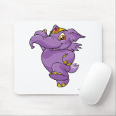 Elephanteの紫色 マウスパッド (マウス)