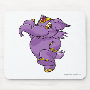 Elephanteの紫色 マウスパッド