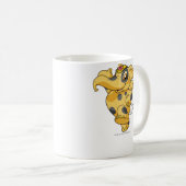 Elephanteは斑点を付けました コーヒーマグカップ (正面右)