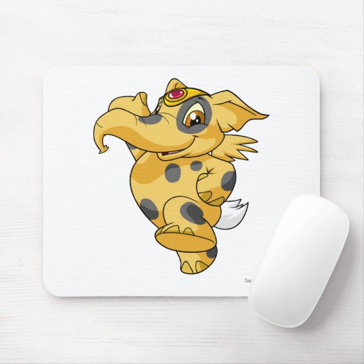 Elephanteは斑点を付けました マウスパッド (マウス)