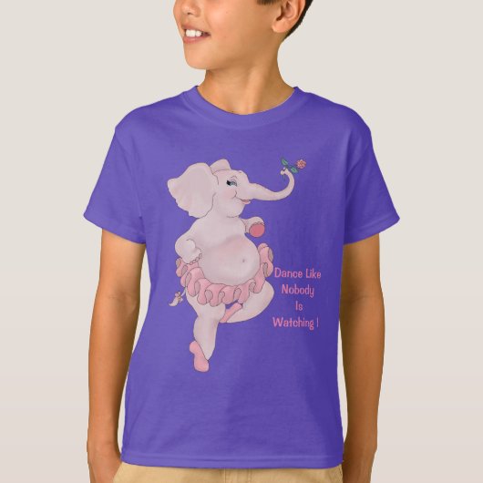 Elephantinaのバレリーナ Tシャツ (正面)