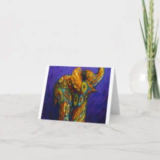 Elephants サンキューカード