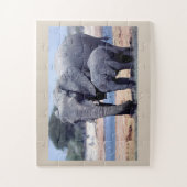 Elephants ジグソーパズル (縦)