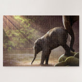 Elephants ジグソーパズル (横)