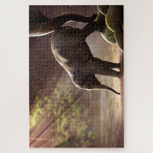 Elephants ジグソーパズル (縦)