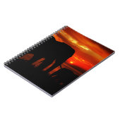 Elephants at Sunset ノートブック (左側)