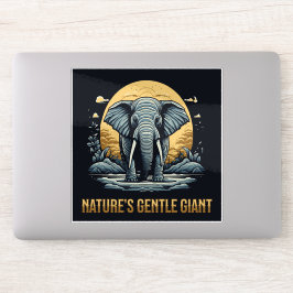 Elephants Nature's Gentle Giant シール