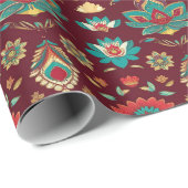 Elephants of Celebration – Diwali Reverie ラッピングペーパー (ロールコーナー)