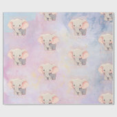 #Elephant's Wrapping Paper ラッピングペーパー (フラット)
