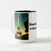 Elevate  ツートーンマグカップ (正面左)