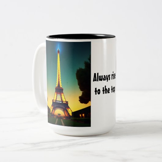 Elevate  ツートーンマグカップ (正面左)