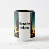 Elevate  ツートーンマグカップ (中央)