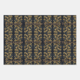 Elevate your gifting experience : Unique design ラッピングペーパーシート