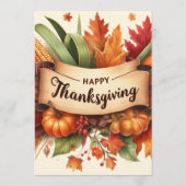 ELEVATE YOUR THANKSGIVING MEAL WITH A STUNNING  メニュー (裏面)