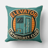 Elevator Enthusiasts Club – Modern Design クッション (正面)
