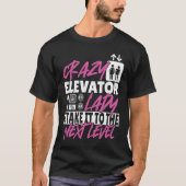 Elevator Lady Next Level Tシャツ (正面)