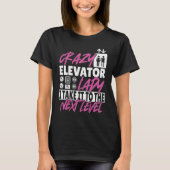 Elevator Lady Next Level Tシャツ (正面)