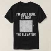 Elevator Riding Tシャツ (デザイン正面)