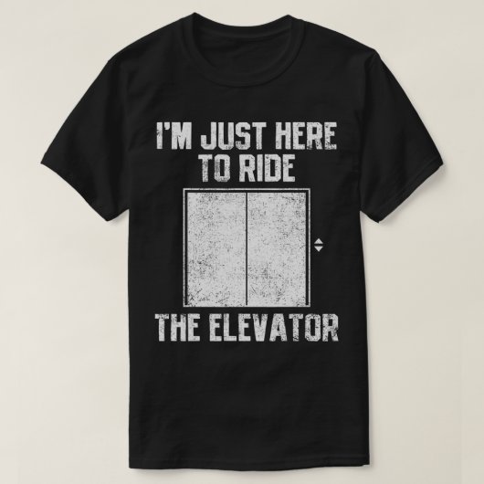 Elevator Riding Tシャツ (デザイン正面)