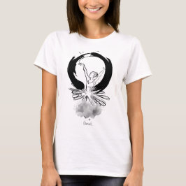 Élevé Ballerina Enso Minimalist Tee Tシャツ