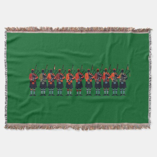 Eleven Pipers The Faithful Apostles Cut-Out 1 スローブランケット (正面)