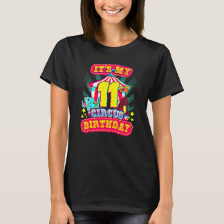Eleventh Bでサーカスの11歳の誕生日カーニバルパーティー Tシャツ