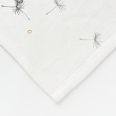 "Eleze Elephant & Polka Hen" Boganhues Blanket フリースブランケット (角)