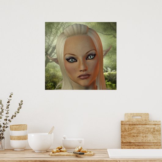 Elf ポスター (キッチン)