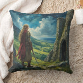 Elf Ancient Ireland Under the Sky Pillow クッション (ブランケット)