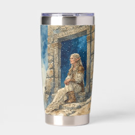 Elf Ancient Ireland With Sky, Tumbler Water Bottle 保温保冷タンブラー