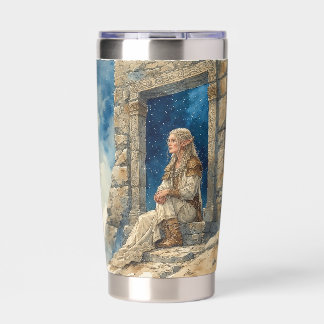 Elf Ancient Ireland With Sky, Tumbler Water Bottle 保温保冷タンブラー