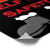 Elf And Safety, Funny Health &amp; Safety Elf Long ポスター (角)