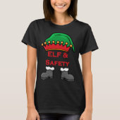Elf And Safety, Funny Health & Safety Elf Long Tシャツ (正面)
