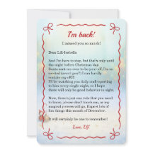 Elf Arrival Letter | Special Delivery North pole