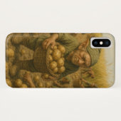 Elf at the potato harvest Case-Mate iPhoneケース (裏面(横))
