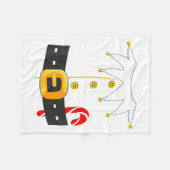 Elf Costume Christmas Holiday Men Women Kids フリースブランケット (正面(横))