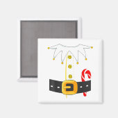 Elf Costume Christmas Holiday Men Women Kids マグネット (正面/裏面)