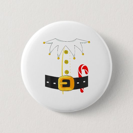 Elf Costume Christmas Holiday Men Women Kids  缶バッジ (正面)