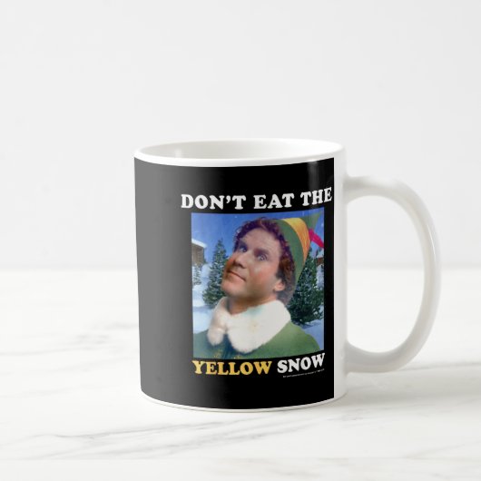 Elf Don't Eat The Yellow Snow コーヒーマグカップ (右)