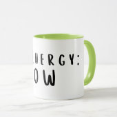Elf Energy: Low Funny, Exhausted Mug マグカップ (正面右)