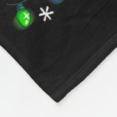 Elf Family Christmas Matching Pajamas Xmas Elf Squ フリースブランケット (角)