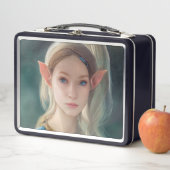 ELF GIRL METAL RETRO LUNCHBOXES メタルランチボックス (インサイチュ)