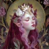Elf Goddess Queen Fantasy Art Poster ポスター